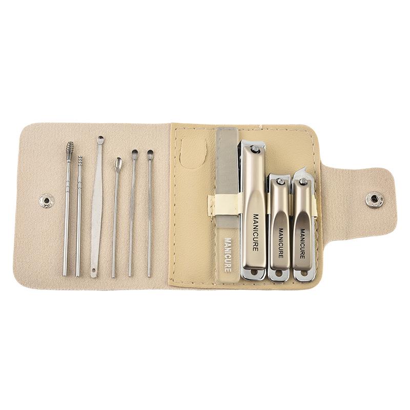 

Men s High-End Nail Clippers & Ear Spoon Set: Ingrown Toenail & Foot Care Angled Clippers