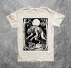 90er Vintage Werwolf Grafikshirt Retro Grusliges 90er T-Shirt Traumhaftes Abstraktes Unisex T-Shirt