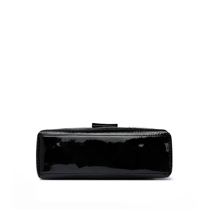 Crocodile Pattern Handbag Shoulder Messenger Bag Commuter Bag