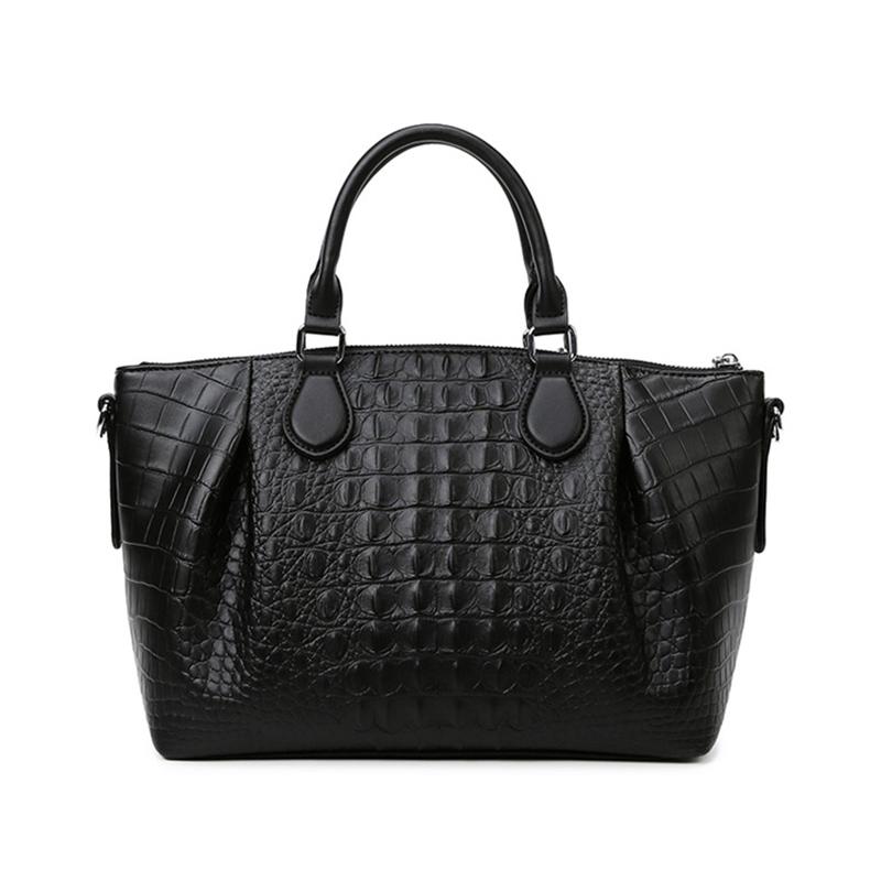 Handbag Crocodile Pattern Women's Bag Large-capacity European and American Fashion Tote Bag Commuter Shoulder Bag Women