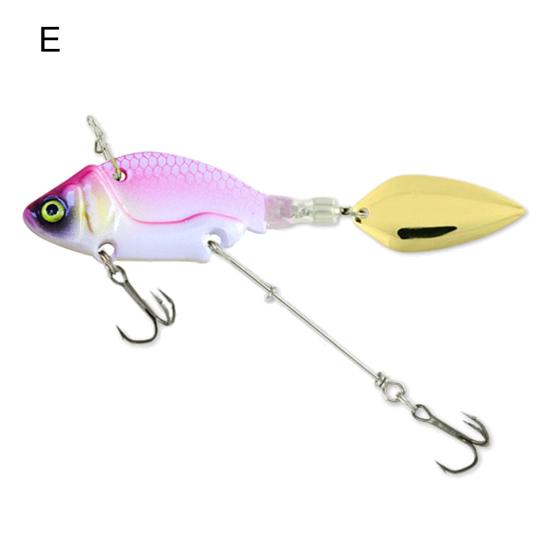 13.6g Versatile Well-Balanced Portable Fishing Sink Lure Vibration Sinking Fishing Lure Lipless Baits Tools for Outdoor