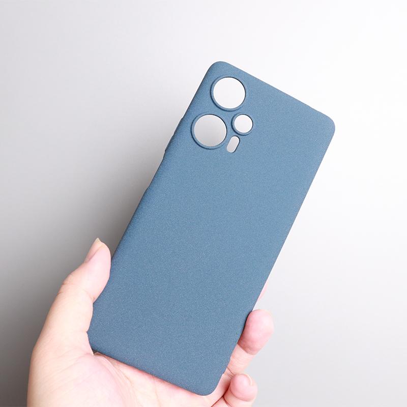 Custodia Ultra Sottile in Silicone Effetto Arenaria per Xiaomi POCO M6 X6 X5 F5 X4 M4 PRO /C65 X6 C61 Copertura Protettiva in TPU Skin Morbida Opaca Smerigliata