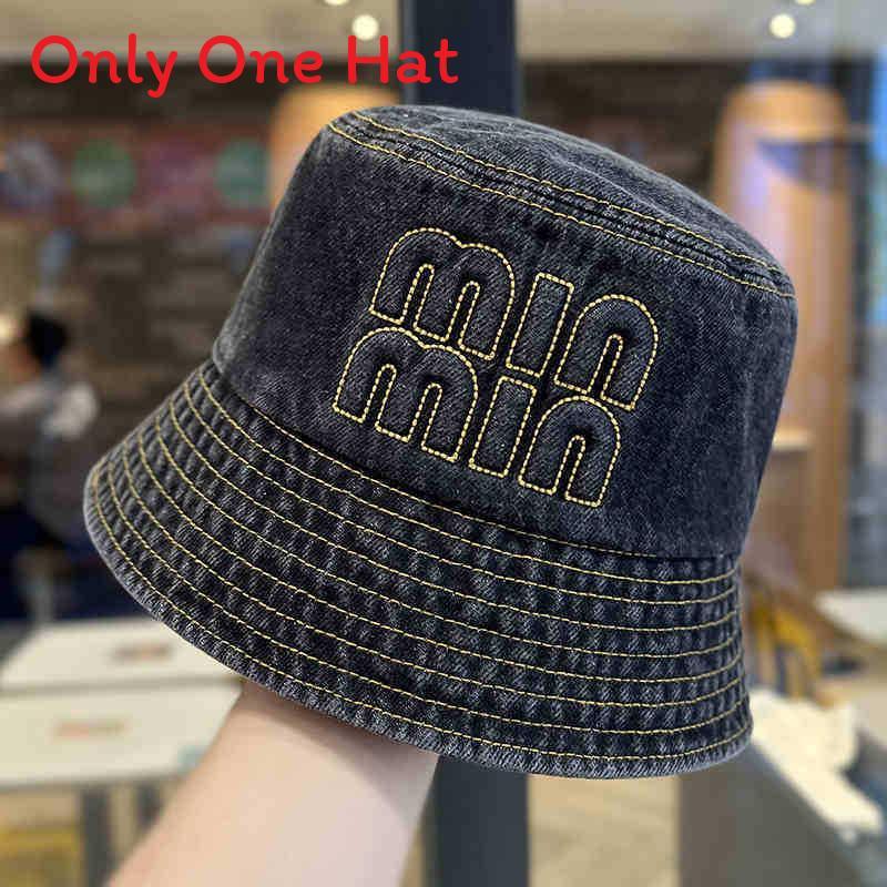 

Denim Fisherman Hat With Wide Brim Sunshade For Casual Outdoor Travel чорний
