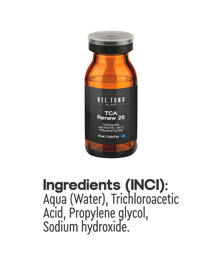 TCA Renew 25 Bel Tono TCA Peeling 25 % pH1,2, 10 ml.