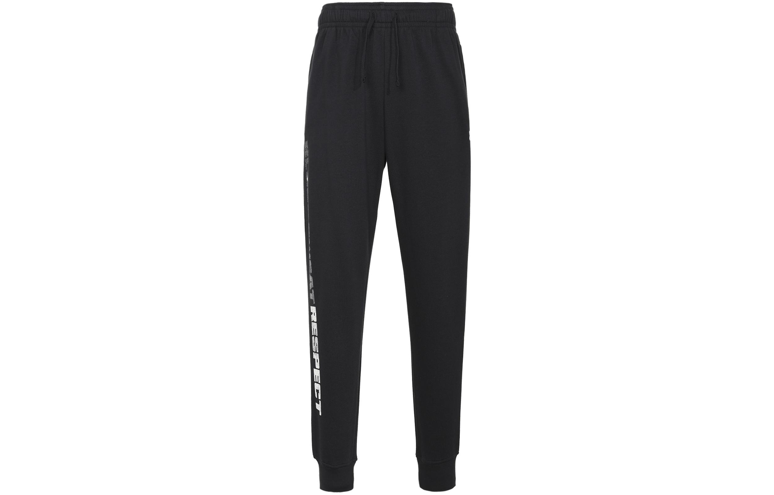 Under Armour Project Letter Print Fleece Lined Fleece Sweatpants Men s Black 1367111-001 XL