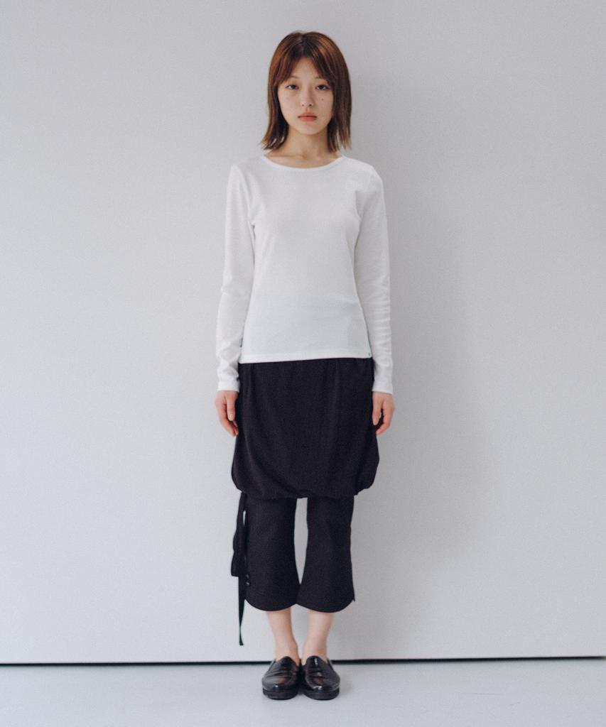 Ohesio Two-Way Shirring Sleeveless, Black
