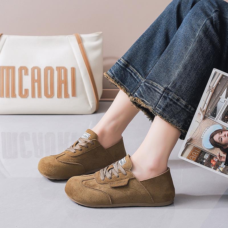 Внутренняя платформа Ретро Повседневные Birkenstocks Женские Весна Платформа Немецкая Тренировочная Обувь На шнурках Обувь Forrest Gump Однотонная Обувь Женские 36