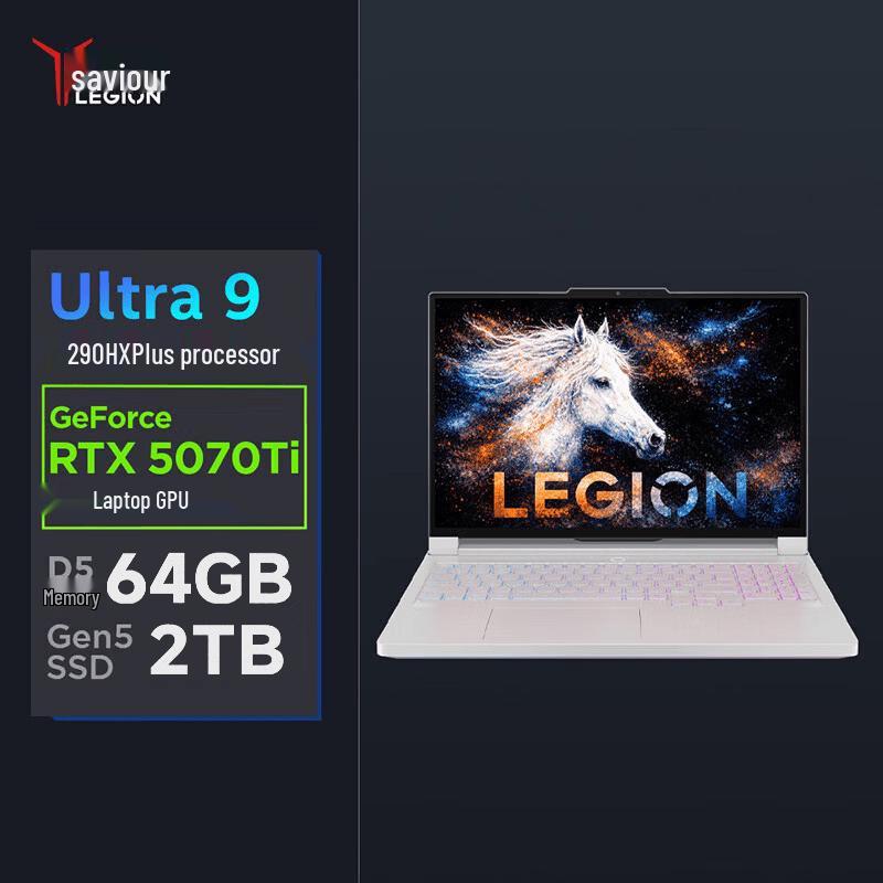 Lenovo Legion Y9000P 2026 Ultimate Edition Gaming Laptop (CN version) 64GB RAM, 2TB SSD