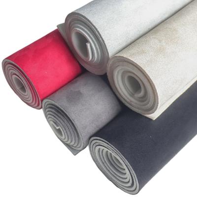 50cm*140cm Vícebarevná semišová látka s kompozitní houbou Čalounické látky pro DIY Úprava interiéru střechy auta Oprava