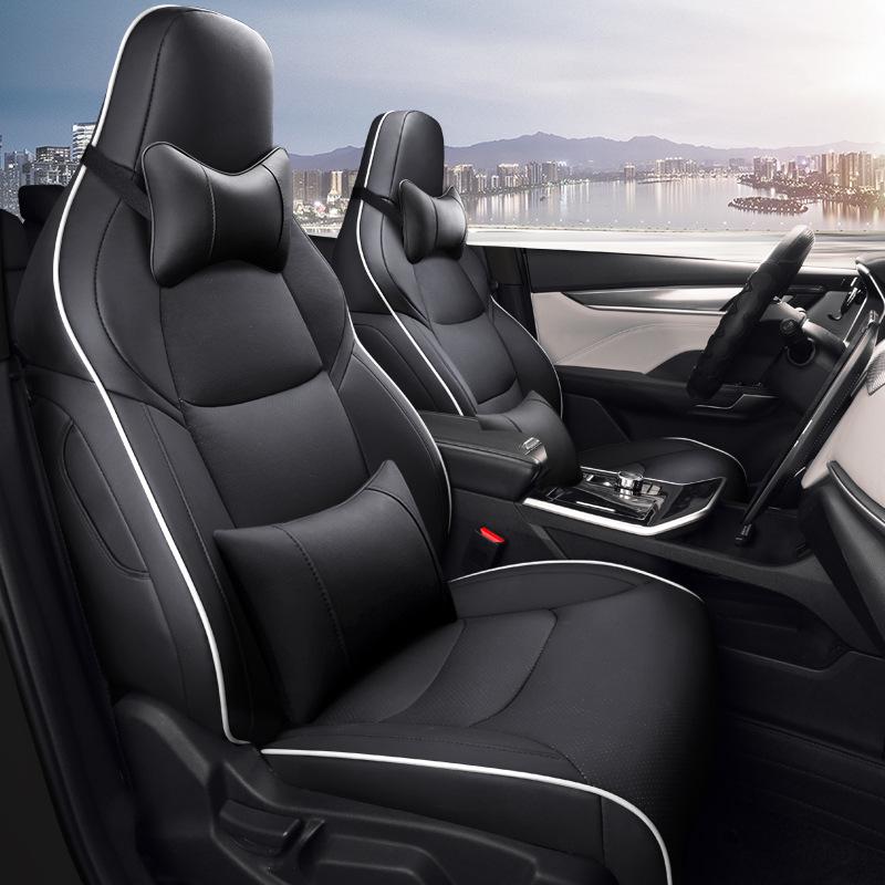 Maßgefertigter Weltmeister EX5 Ganzjahres-Leder-Autositzbezug 5-Sitzer