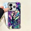 Mandala Sunflower Dreamy Style Plating Phone Case For Xiaomi Poco X5 X6 X7 X8 Pro Max F8 Ultra F7 M8 M7 M5S Redmi 15C 15 14C 13C