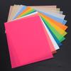 12pcs Colorful Heat Shrink Film Sheets 12 Colors 14.5x20CM Shrink Art Paper Shrinkable Film Sheets Creative Craft