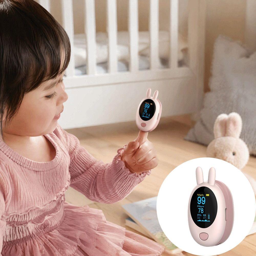 Rechargeable Pulse Oximeter Clip-Type Design Finger-Clip Oximeter Health Tracking