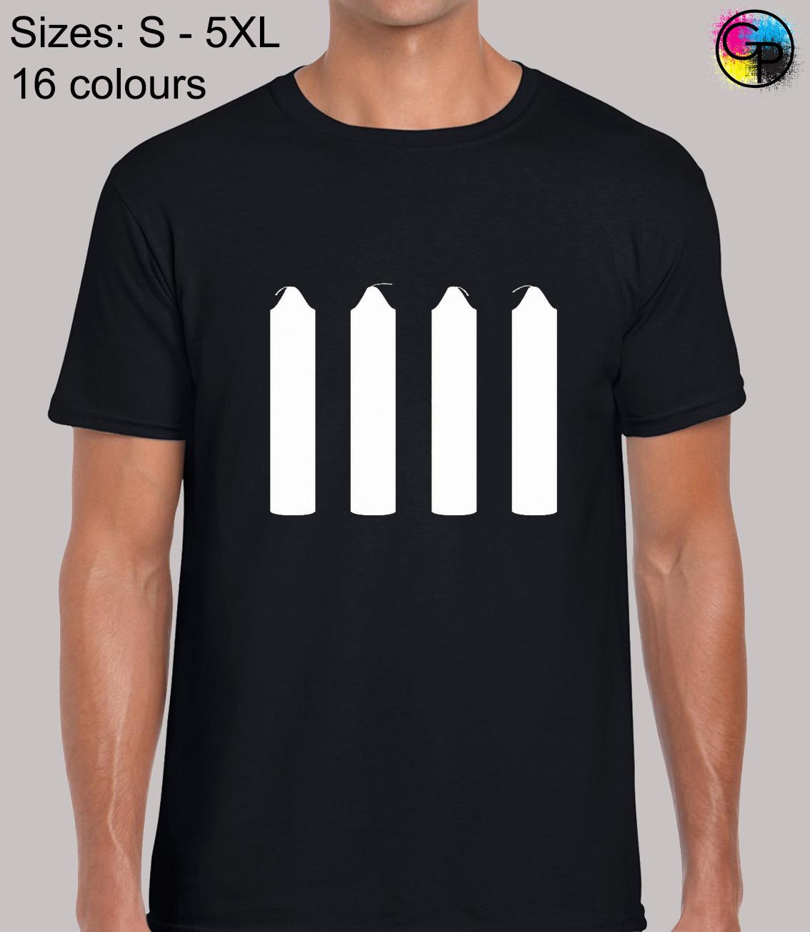 Four Candles Comedy TV Show Inspired Novelty Regular Fit T-Shirt Mens Womens Tees Top TShirt for Men M