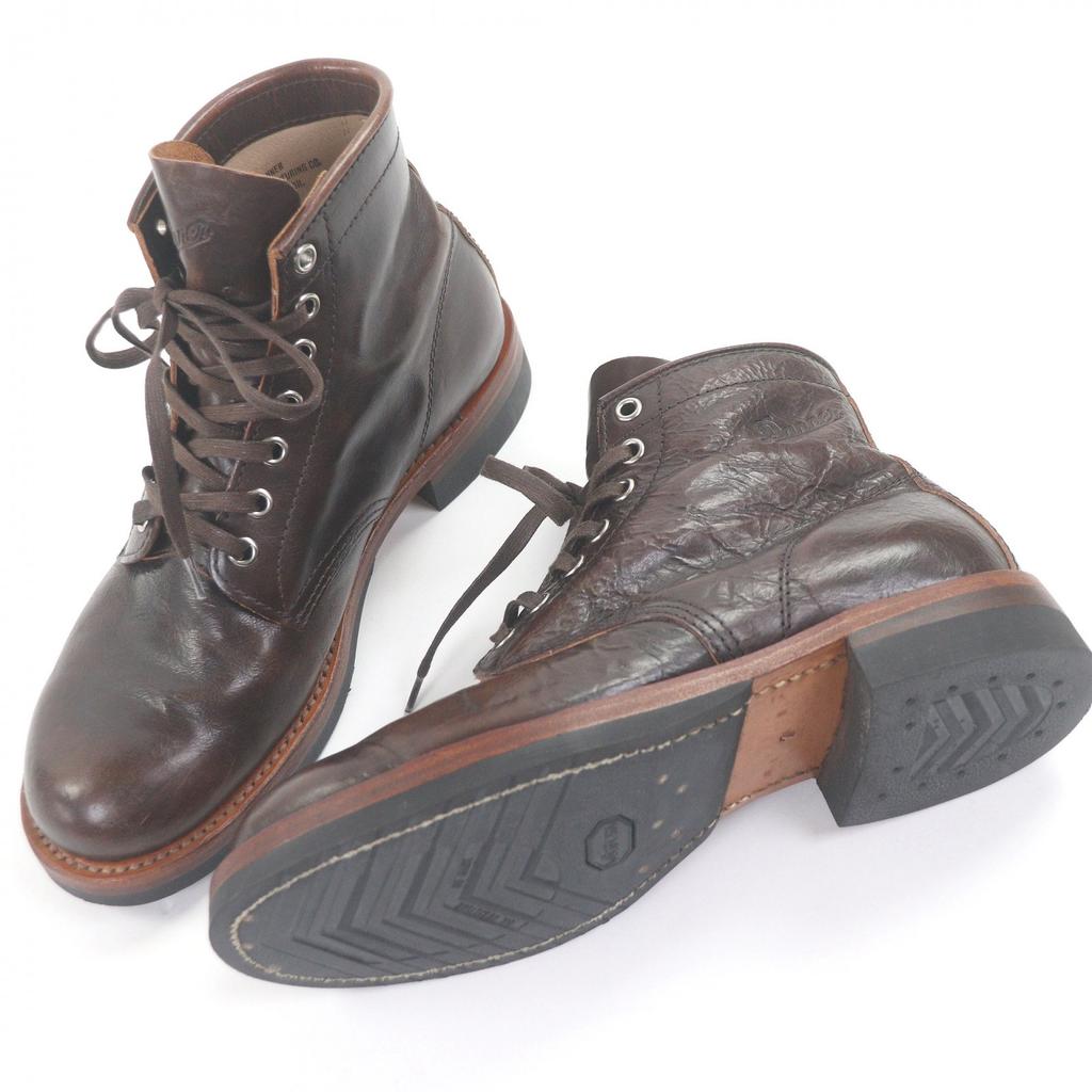 Very Good Danner Ankle boots Lace up Brown Cordovan mens 7 D511010 Used