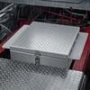 Truck Bed Tool Box, Heavy Duty Aluminum Tool Box with Diamond Plate, Storage Toolbox Chest Organizer Supports up to 100 kg, Ideal for Pickup, Truck