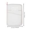 A4 Stationery Storage Bag Double-layer Mesh Zipper Bag Large Capacity Organizer Folders School Office Supplies Toy Storage