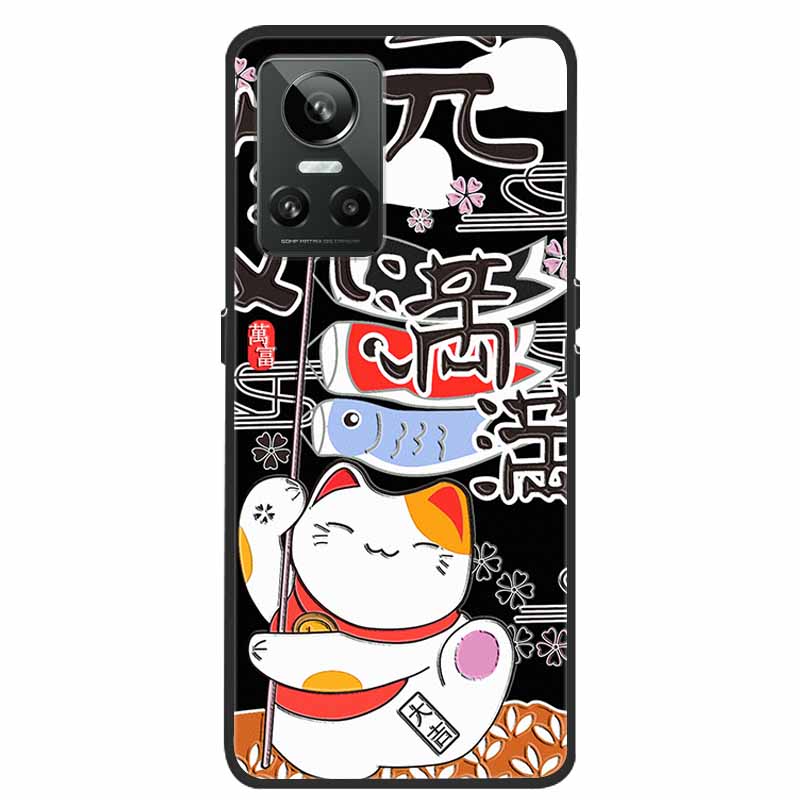 For Realme GT Neo3 5G Case 3D Flower Emboss Soft Silicone Phone Back Cover Case For OPPO Realme GT Neo2 Neo 3 Coque for Bumper
