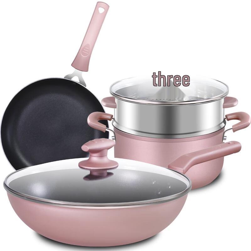 COOKER KING Golden 3-Piece Cookware Set
