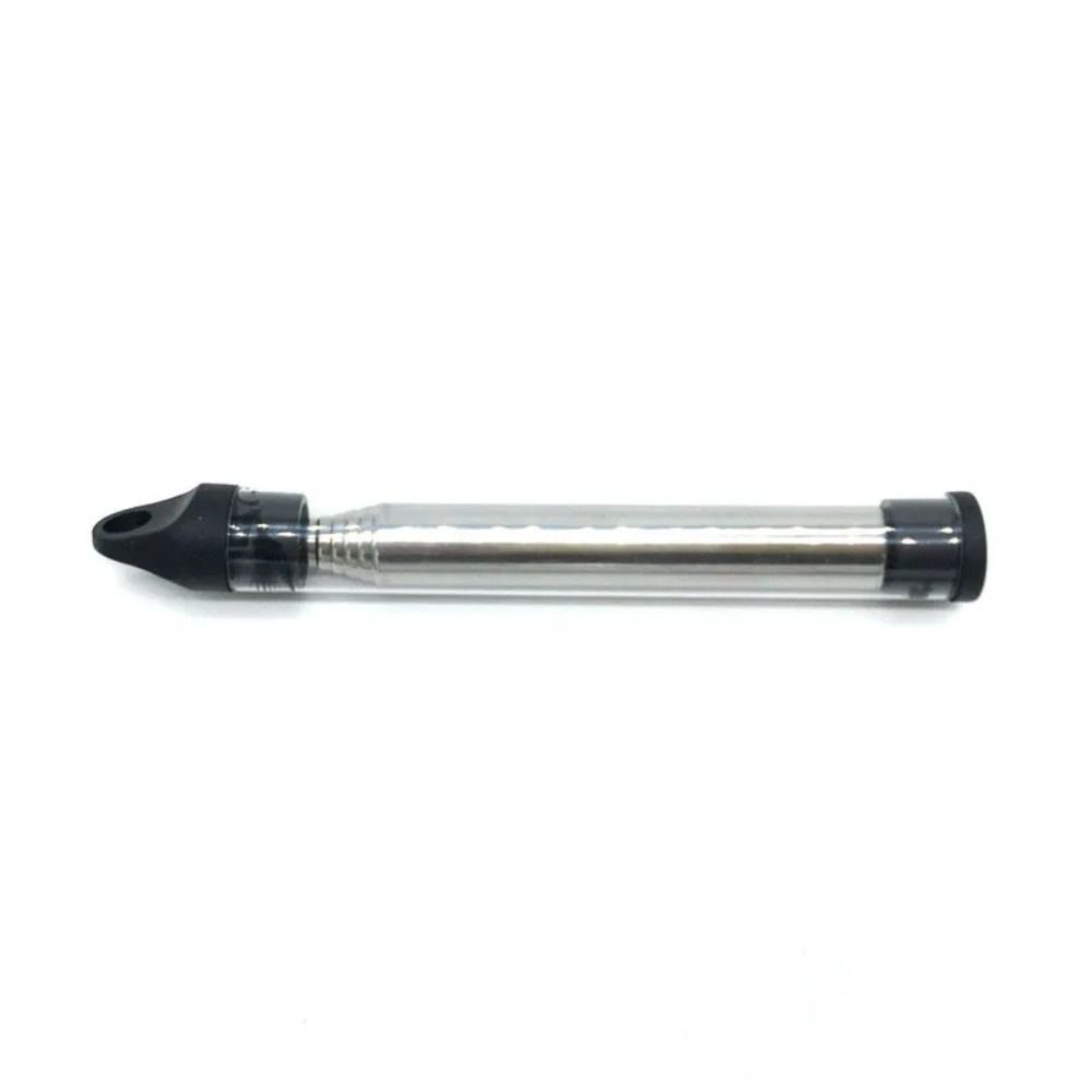 Telescopic Fire Blowing Tube Stainless Steel Fire-making Tool Practical Pocket Bellow  Outdoor