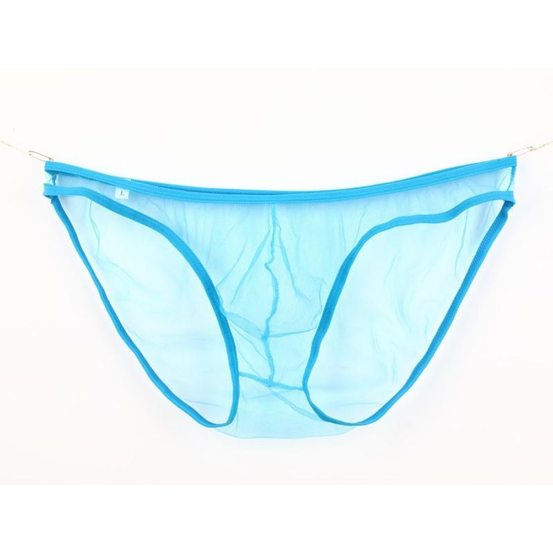 Sissy Herren Sheer Durchsichtig Bikini Slips Unterwäsche String G-String Unterhosen