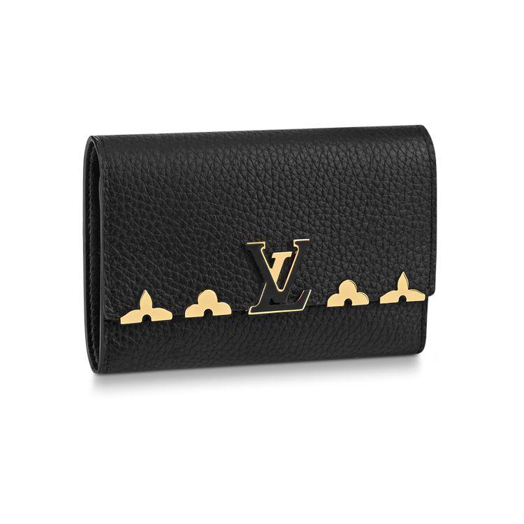 

Louis Vuitton Capucines Short Wallet Women Wallets Black M67886 Box(Basic Set+Box)