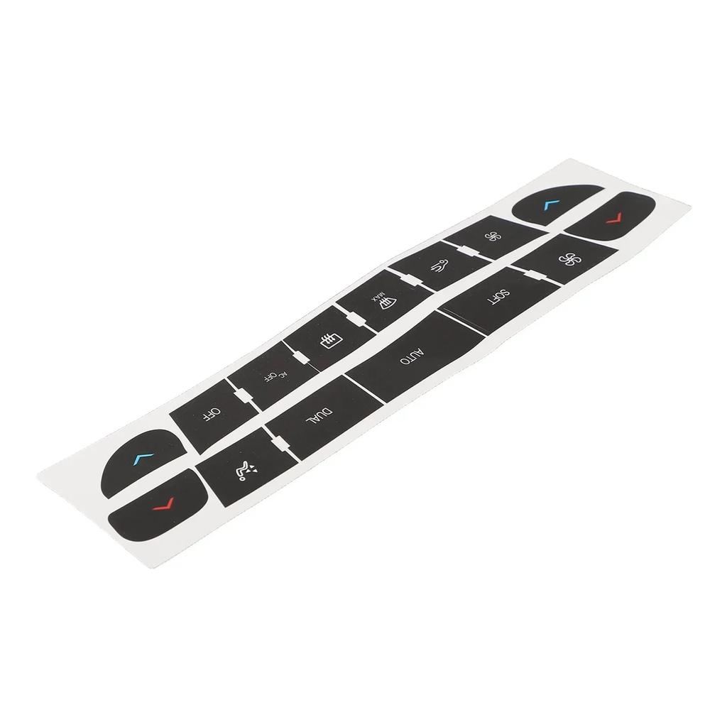 Car A/C Button Repair Decal Sticker for Megane for Master For Scenic 3 Trim Air Condition Climate Control Button Repair Sticker