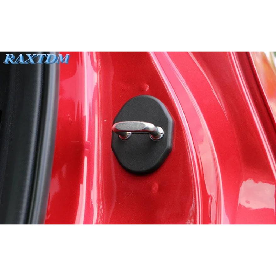 8pcs Auto Door Checks Cover and Door Lock Protecting Cover,water Proof Protector for Mazda 2 5 6 Mazda CX 5 CX-5 ATENZA Axela