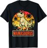 Mamasaurus T Rex Dinosaur Muttertag Mama Mama Mama Saurus T-Shirt