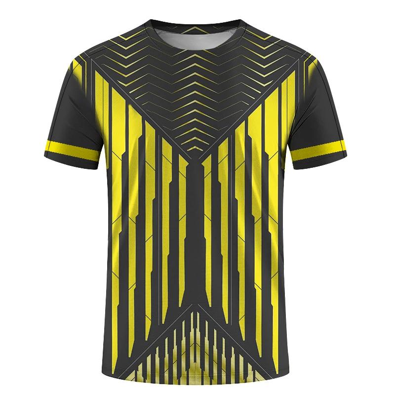 Outdoor Fitness Gym Tops Herren Kurzarm T-Shirt Freizeit Rundhals Damen T-Shirts Sommer Schnelltrocknend Herren Kleidung Streetwear