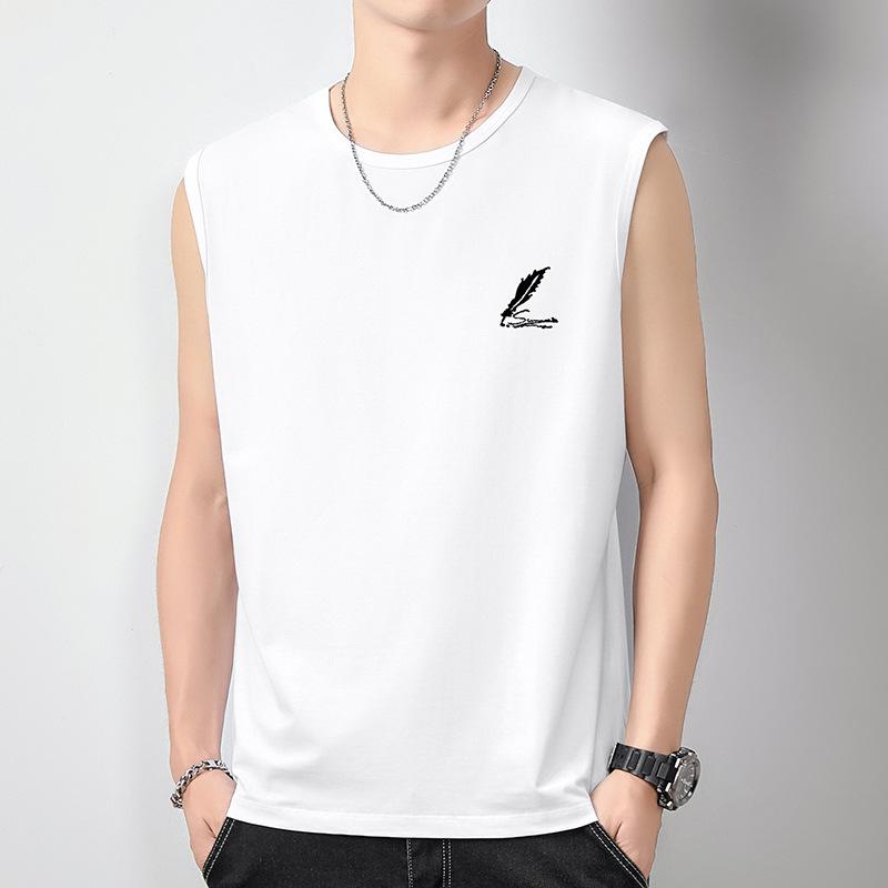 Men's Quick-Dry Ice Silk Tank Top - Cool, Lightweight, Sleeveless Fitness Shirt
