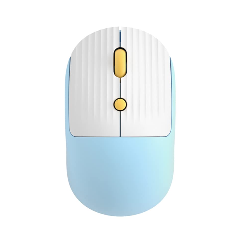 M11 2.4Ghz USB Wireless Mouse, Quiet, Rechargeable, Compact, 4-Button, USB Optical, Lightweight, Portable, Suitable for Women and Kids, Compatible
