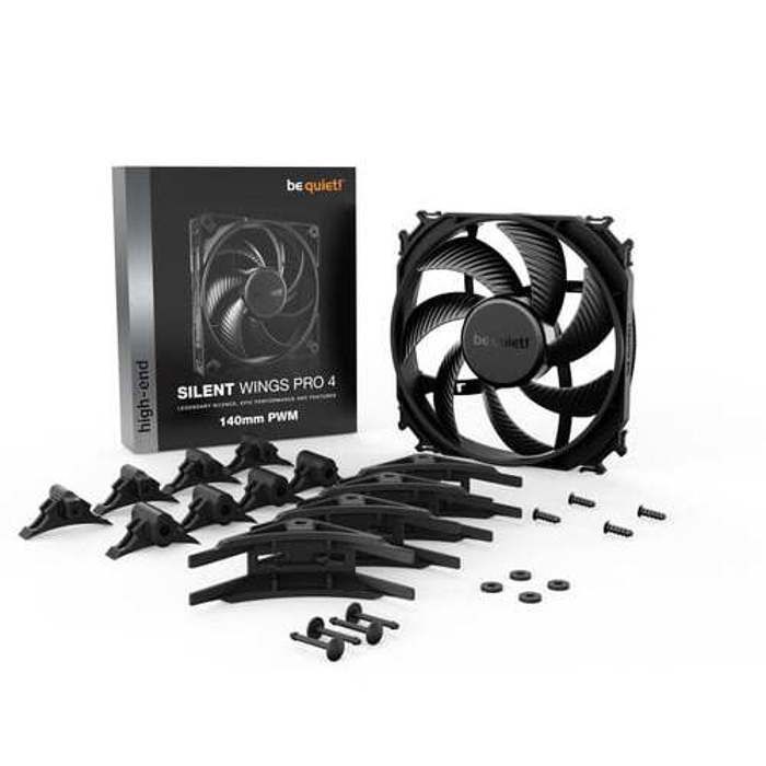 Ventilateur - be quiet! - silent wings pro 4 - 140mm - 2400 rpm - 36.8 db
