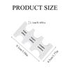 1-3Pcs Coin Dispenser Mini Portable Coin Organizer Multifunctional Coin Classification Clip Holder Purses Plastic Coin Card Case