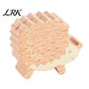Wooden Card Holder Mushroom Place Holder, Mini Hedgehog Table Number Solid Wood Photo Clip Farmhouse Note Picture for Home Office