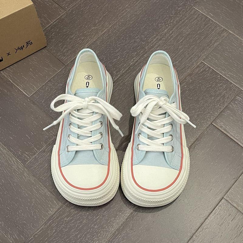 High-top Canvas Shoes Female Students Campus Style Niche Versatile Sports and Leisure Shoes Summer New Fashion