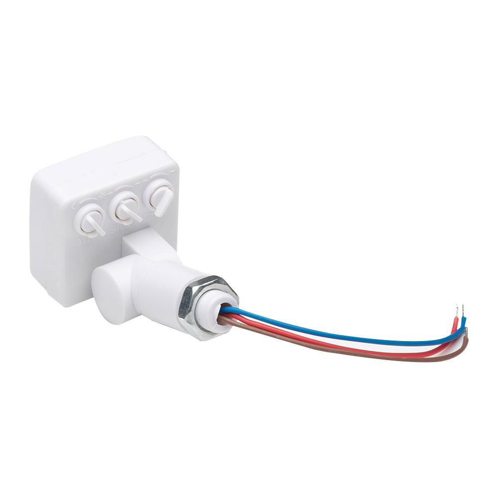 Mini PIR Sensor Switch Human Body Infrared Motion Detector Waterproof Outdoor Adjustable for LED Floodlights and Lights