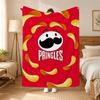 Pringles Fashion Throw 240g flannel blanket, suitable for sofas, beds, offices,  exquisite gift blankets