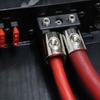 Silver Amp Input Reducer 1/0 AWG To 4 AWG Car Audio Terminal Connectors