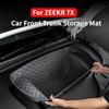 For ZEEKR 7X 2025 Front Trunk Storage Mat Car Head Compartment Storage Mats Automobile Anti-fouling Protective Pad Accessories
