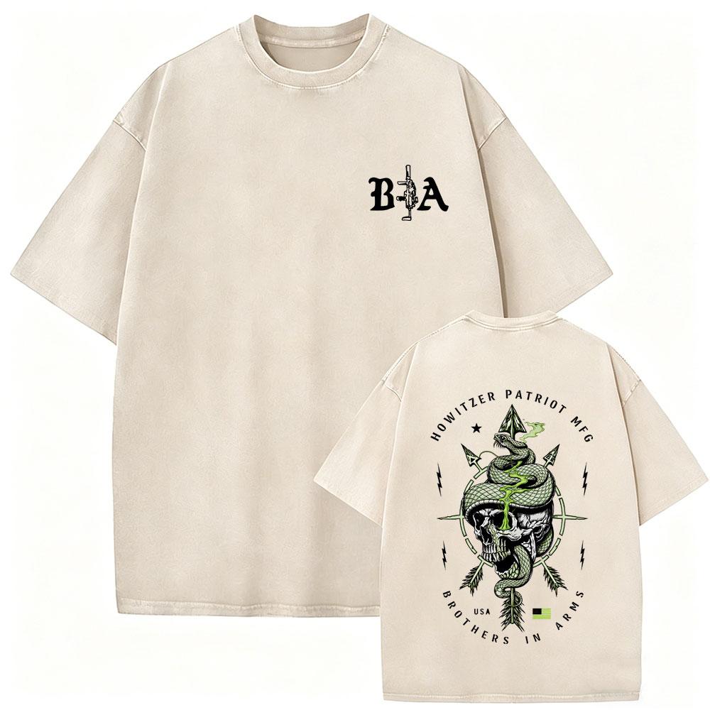 Washed Vintage Forward Observations Group Be Seeing You Print Tshirt Skeleton Graphic Tshirts Men Fashion Oversized T Shirts