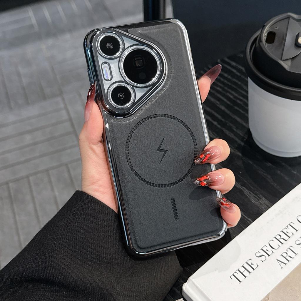 Applicable to Huawei pura11promax magnetic mobile phone case pura11ultra lens anti-drop Pura11 hard case