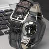 Leather Strap For Samsung Galaxy Watch 8/8Classic Stainless Steel Connector Accessory Galaxy Watch Ultra 2025 47 Women Men Band