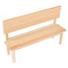 Dollhouse Miniature Furniture Desk Chair Bed Arched Door Model Diy Simulation Mini Park Bench Accessories Scene Toys