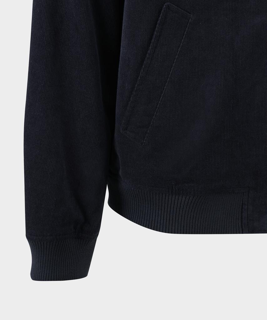 BROOKS BROTHERS Corduroy Harrington Jumper (Navy) (Bbopmbg302)