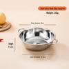 Yuan Yang 304 Stainless Steel Thickened Hot Pot Cookware for Induction Cookers - Household & Commercial Use