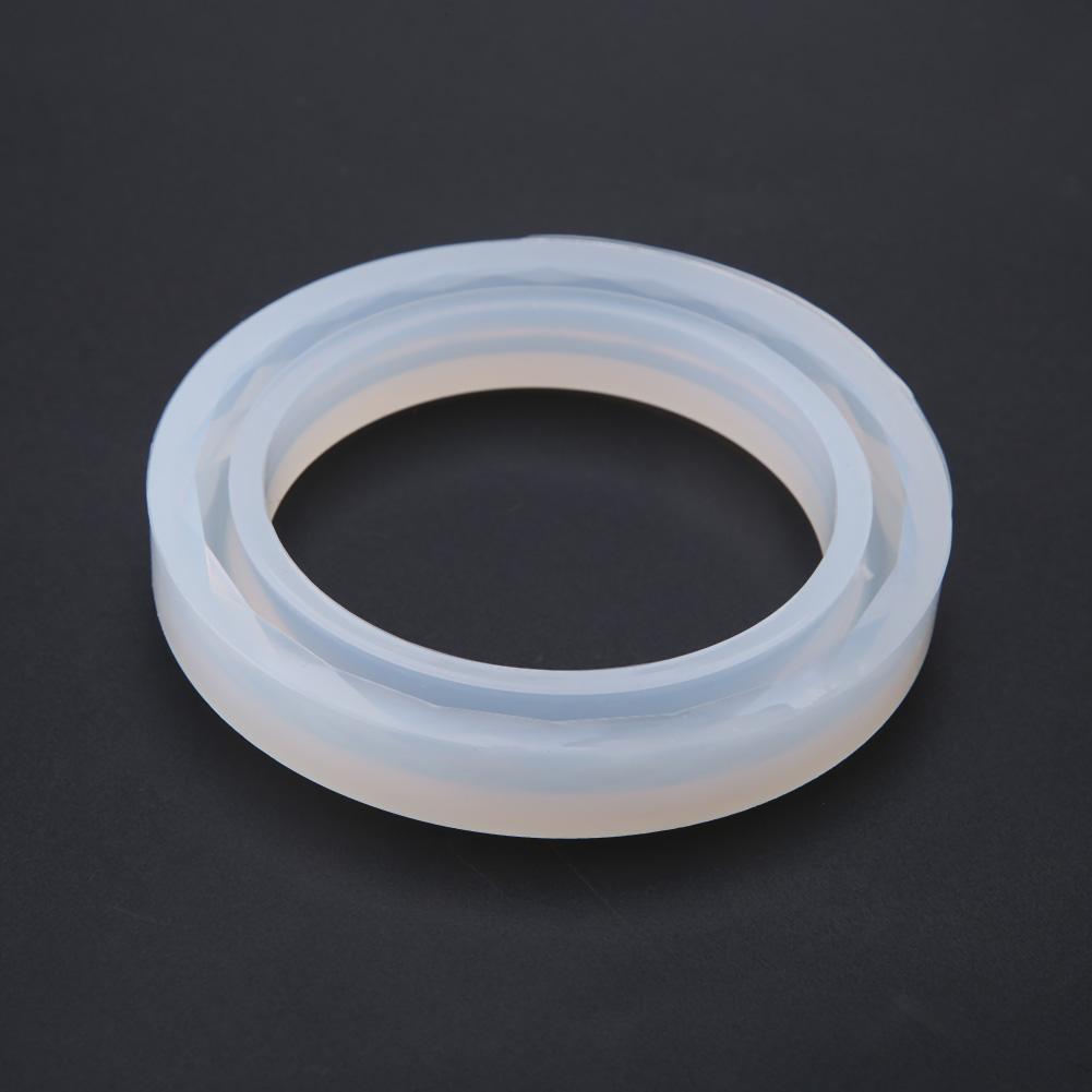 Slender Bracelet Silicone Mold Diamond Shape Surface Resin Bracelet Mold for DIY Jewelry Making