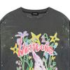 We11done 25fw Autumn Winter Rabbit Long Sleeve T-Shirt Unisex T-Shirt Gray WD-TT3-25-763-U-CH