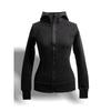Women's Slim-Fit Hooded Jacket, American Style, Trendy Zipper Cardigan for Spring & Autumn, Versatile & Slimming Dopamine Dressing