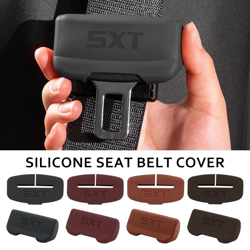 Silicone Car Seat Belt Anti Scratch Protector Cover Accessories For Dodge SRT Charger Challenger RAM 1500 s Journey Caravan